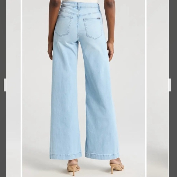 Joe's High Rise Wide Leg Jeans in El Salvador Size 29 - Picture 3 of 10